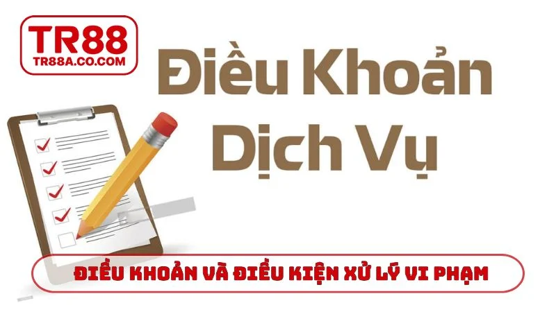 Điều khoản và điều kiện xử lý vi phạm