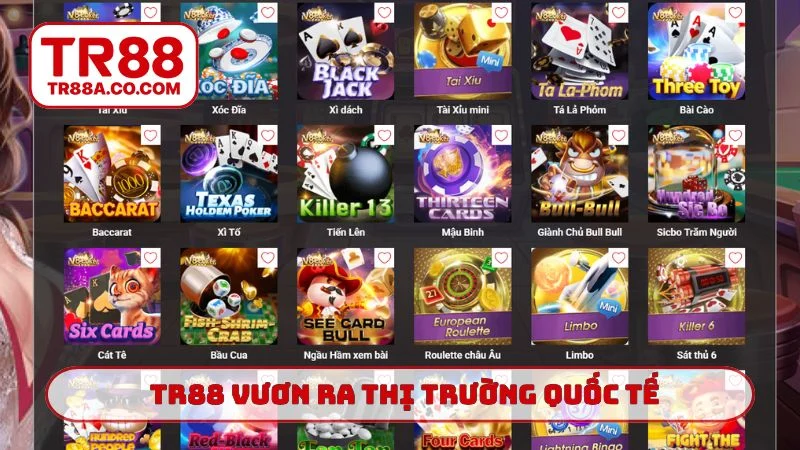 Giới thiệu TR88 tầm nhìn vươn ra thị trường quốc tế